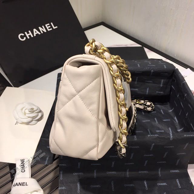 Chanel女包 Chanel秋冬19Bag 小香迷菱格紋 Chanel口蓋包 Chanel鏈條包手拎斜挎包  djc3909